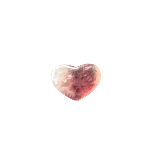 14g Fluorite Heart