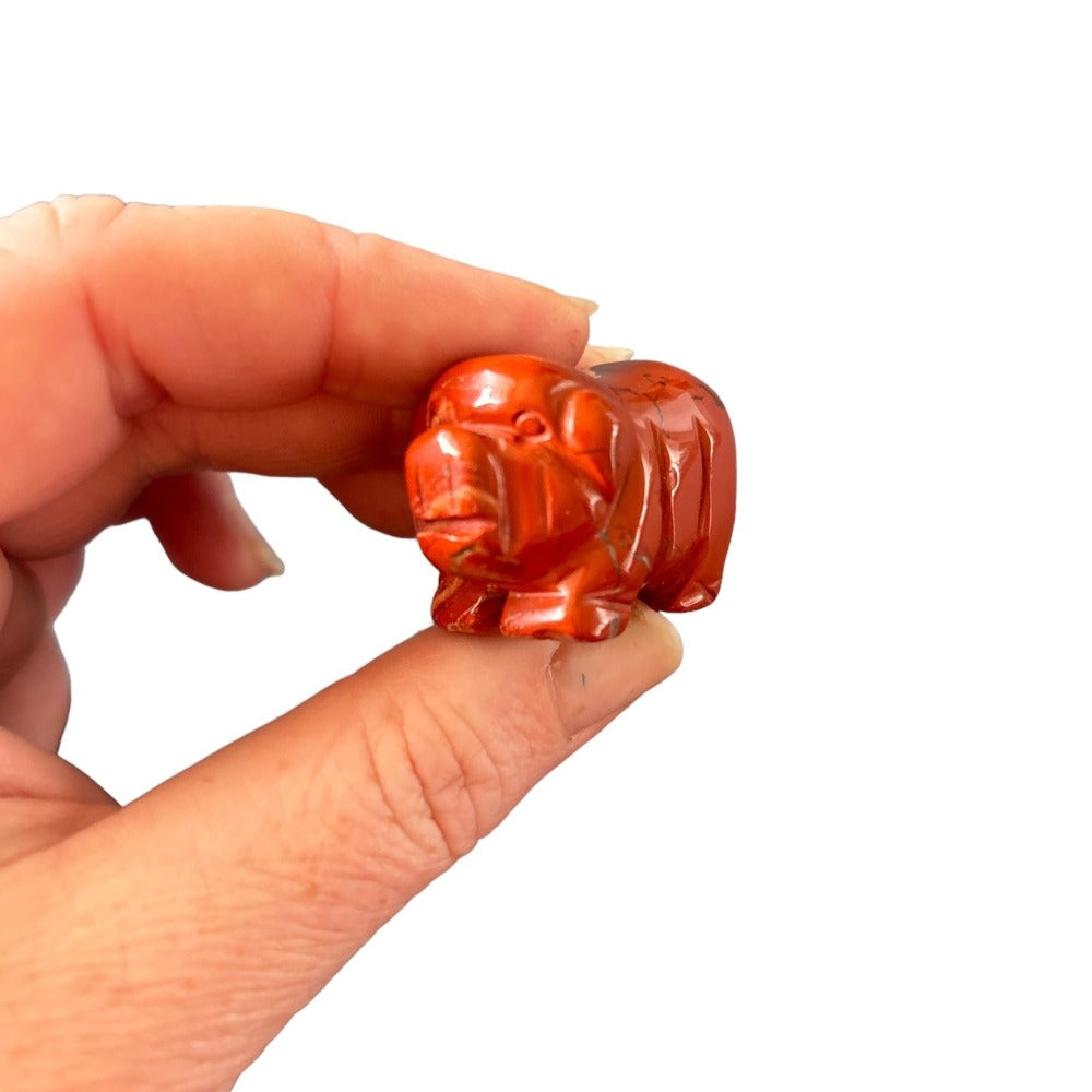 Red Jasper Pig