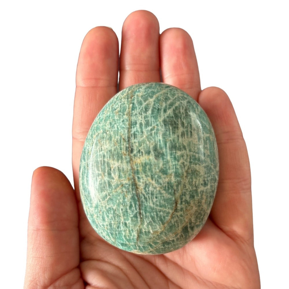 160g Amazonite Palm Stone