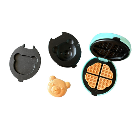 Waffle Machine set Fairy Garden Accessories