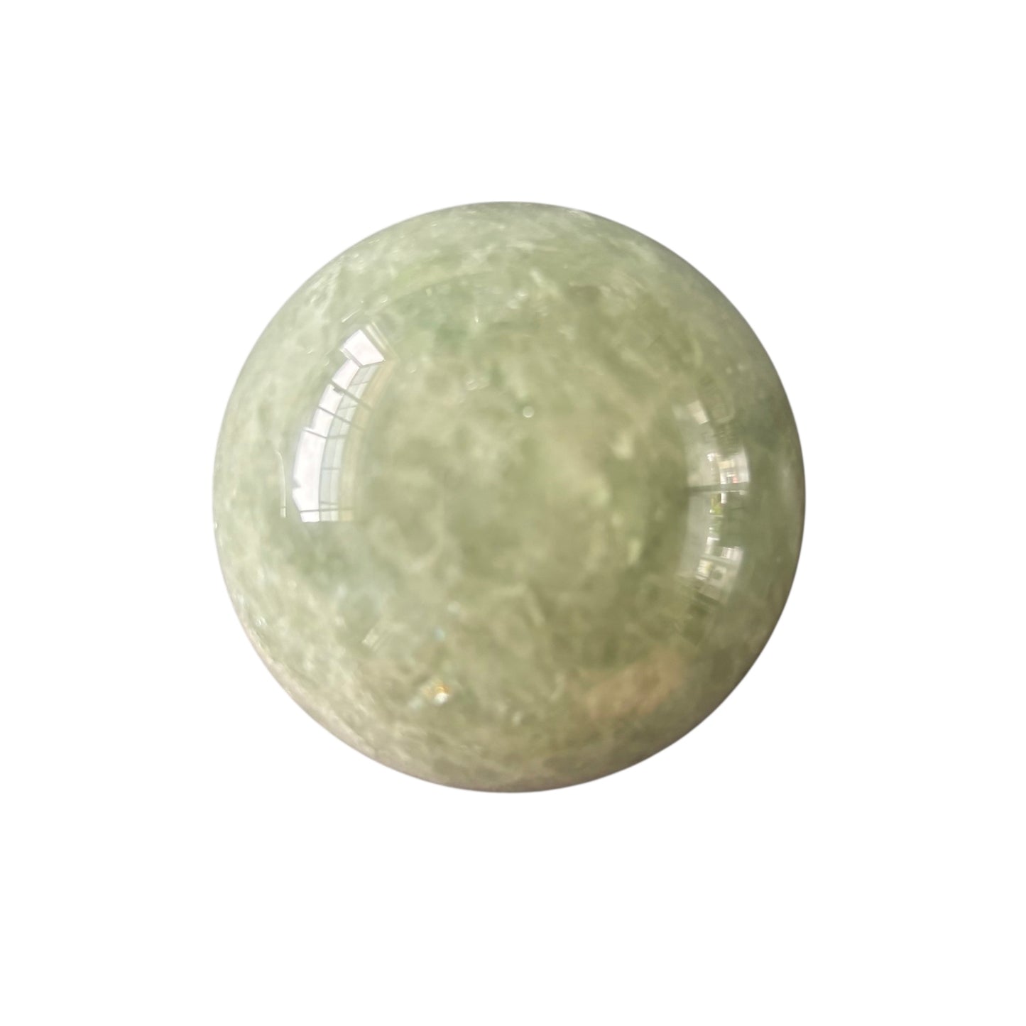 62mm Green Strawberry Quartz Sphere