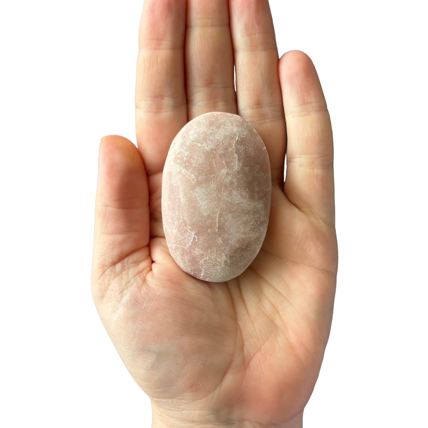 71g Pink Opal Palm Stone