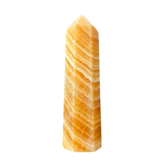106mm Yellow Calcite Point