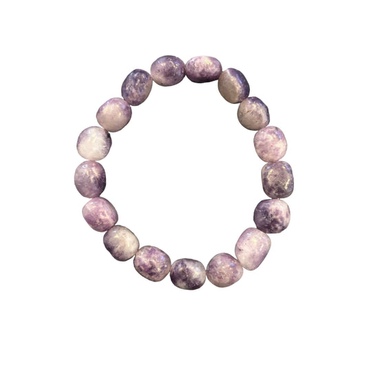 Lepidolite Pebble Bracelet