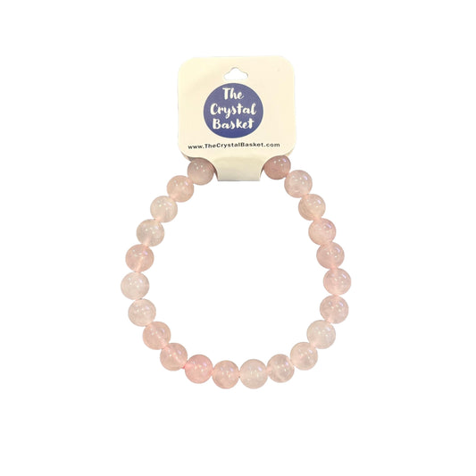 8mm Rose Quartz Bracelet