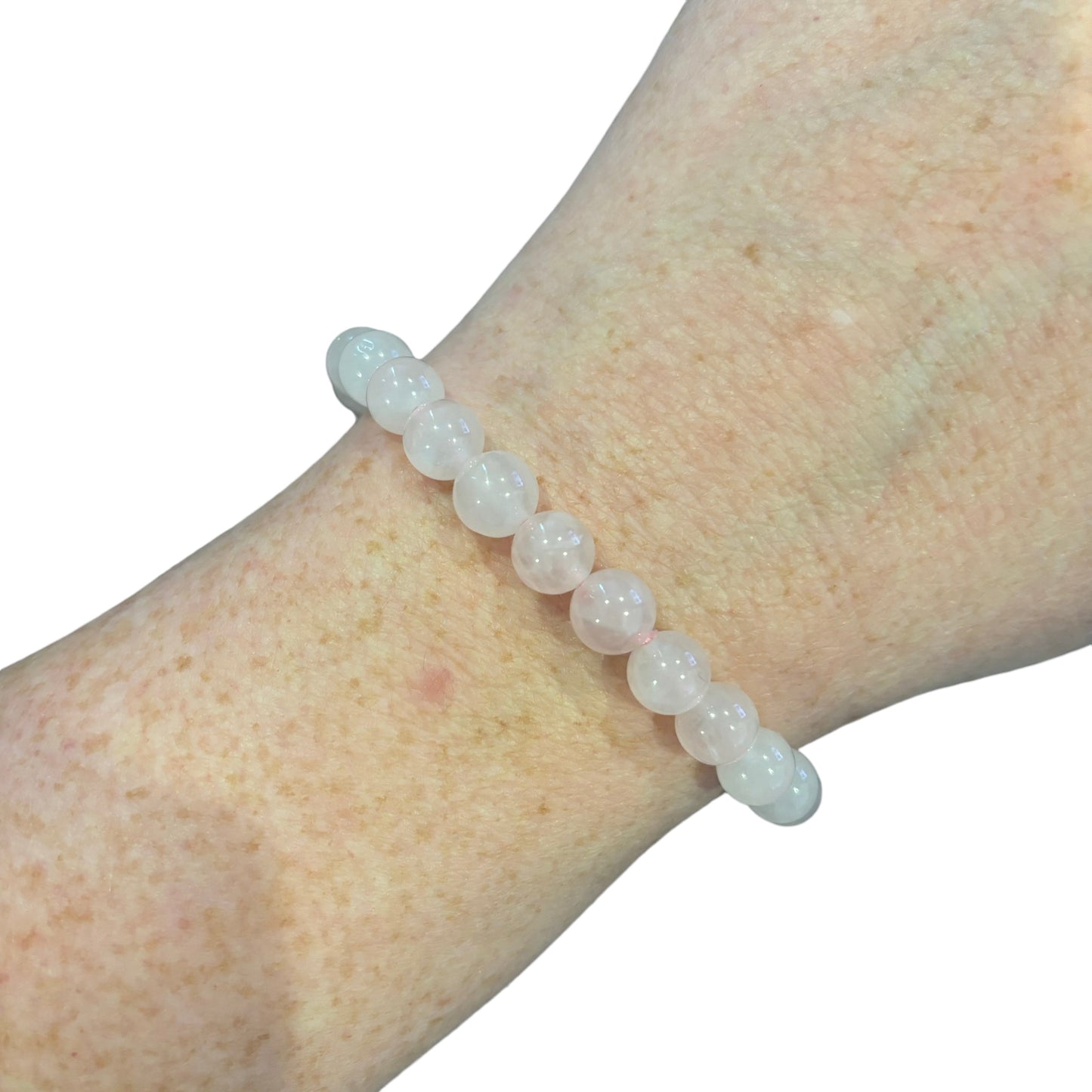 8mm Rose Quartz Bracelet