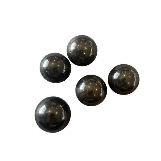 25-30mm Silversheen Obsidian Sphere