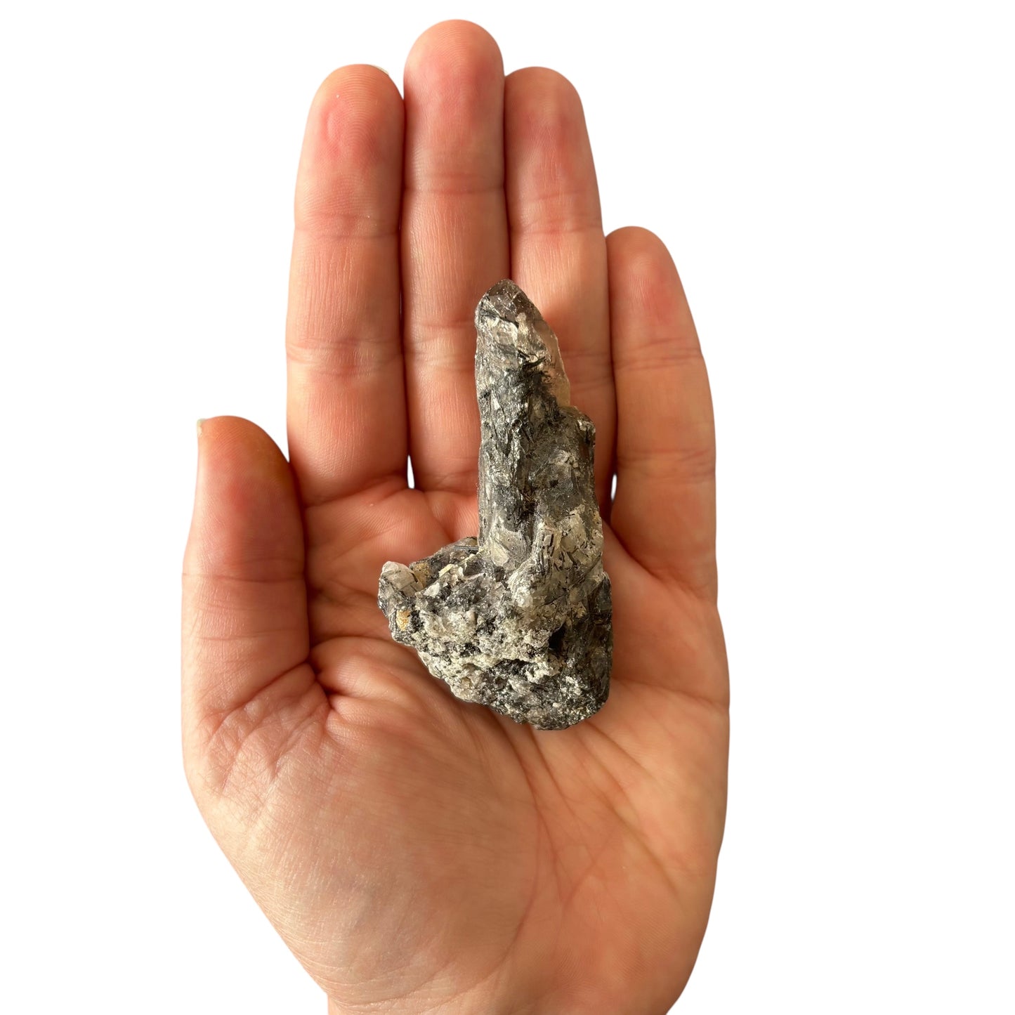 64g Smokey Quartz & Tourmaline Raw