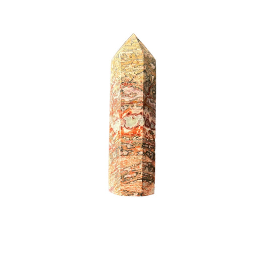 77mm Leopard Skin Jasper Point