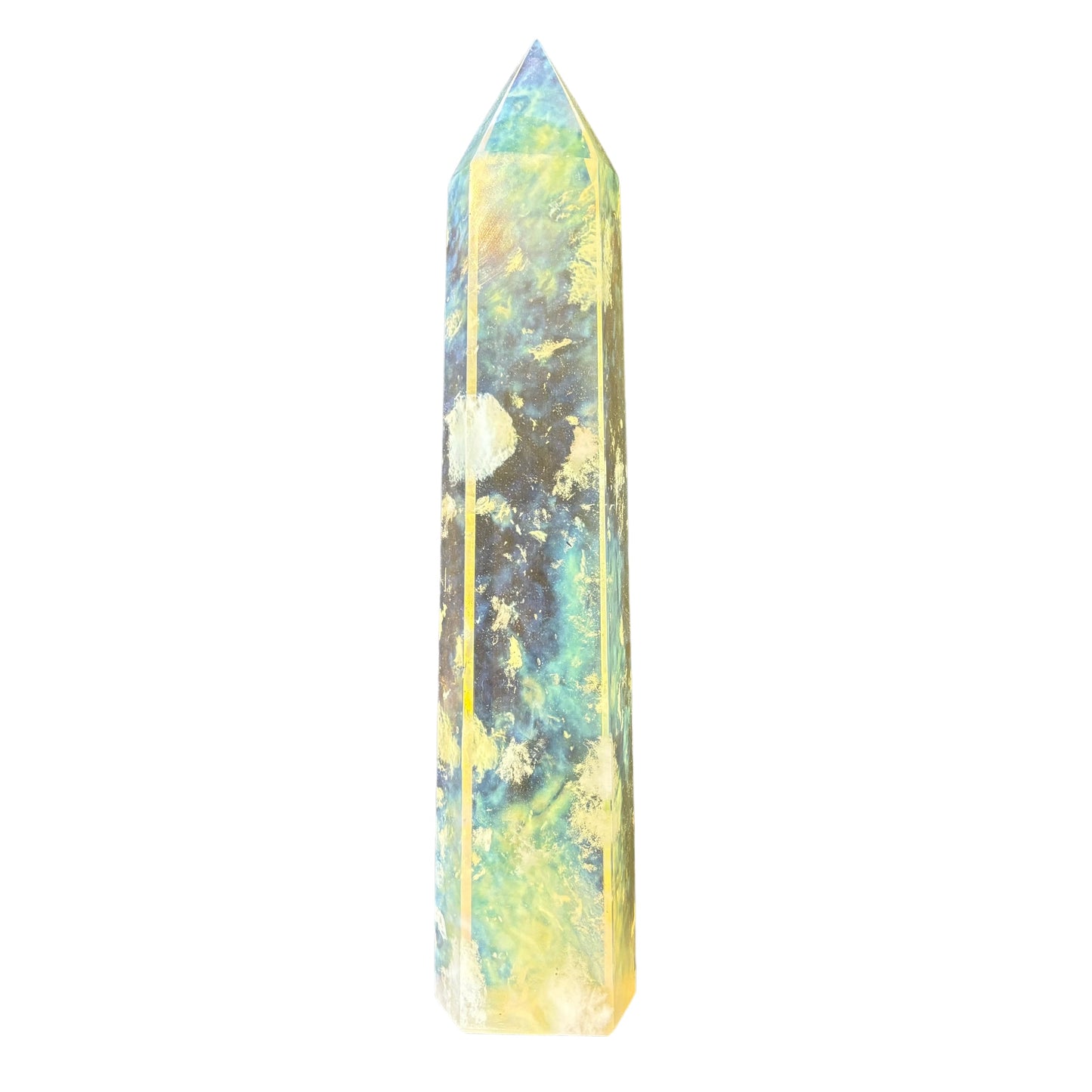 287mm Yellow Smelting Quartz Point