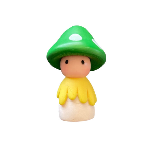 Green Mushroom Doll