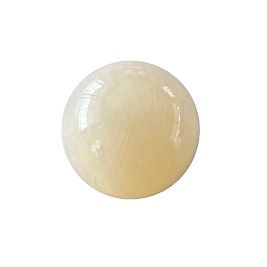 72mm Honey Calcite Sphere