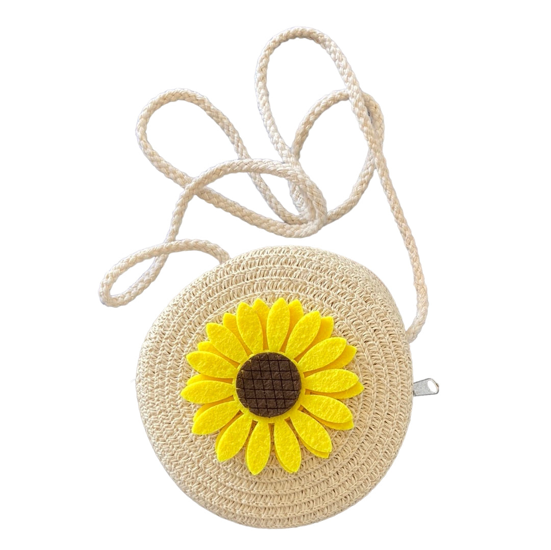 Braided Sunflower Bag