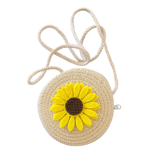 Braided Sunflower Bag