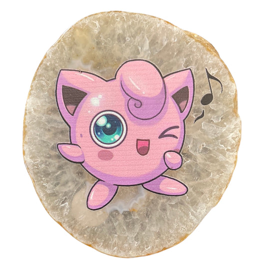 Jigglypuff Agate Slice