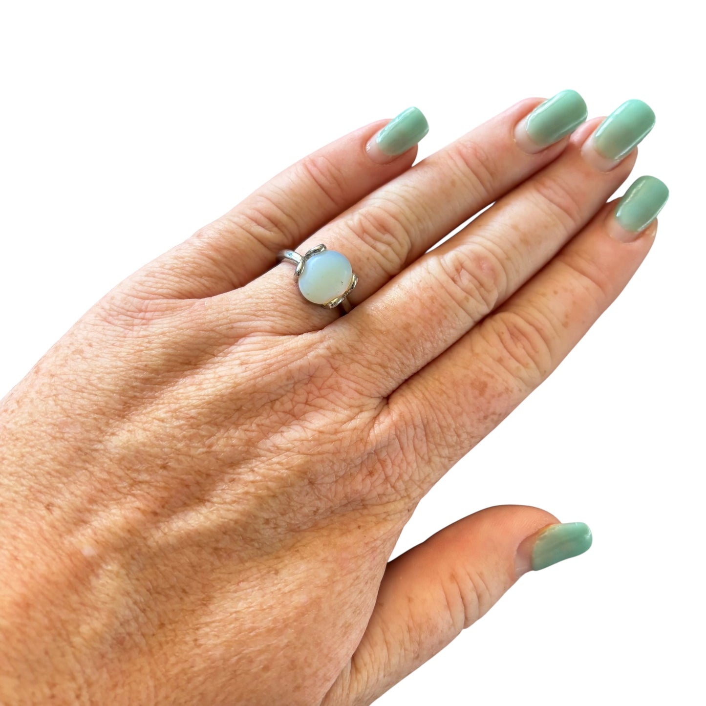 Size 18 Opalite Ring