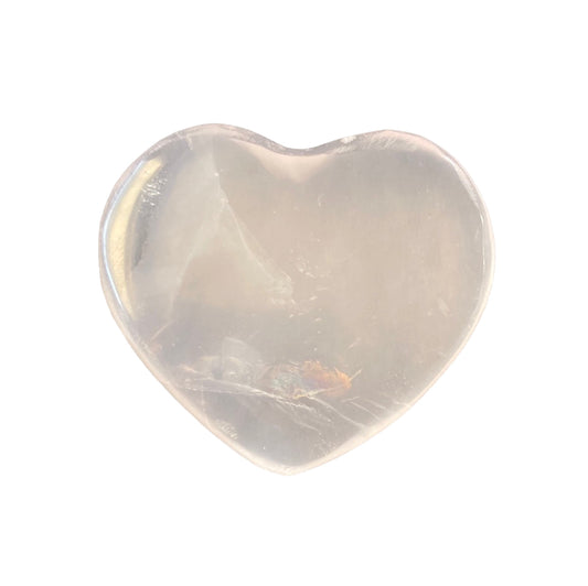 23g Rose Quartz Heart