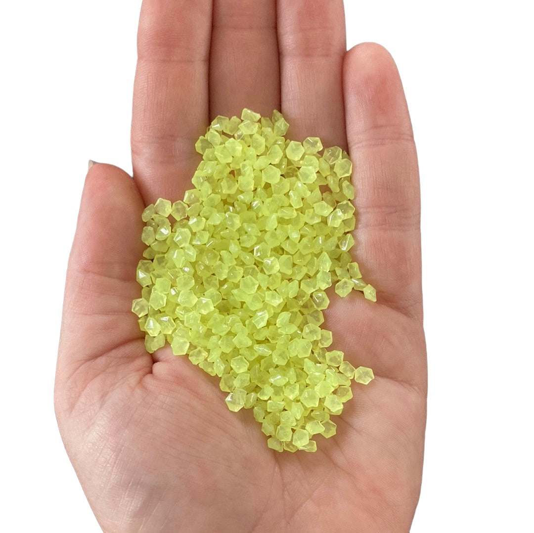 50g Yellow Glow in the dark Bag of chips