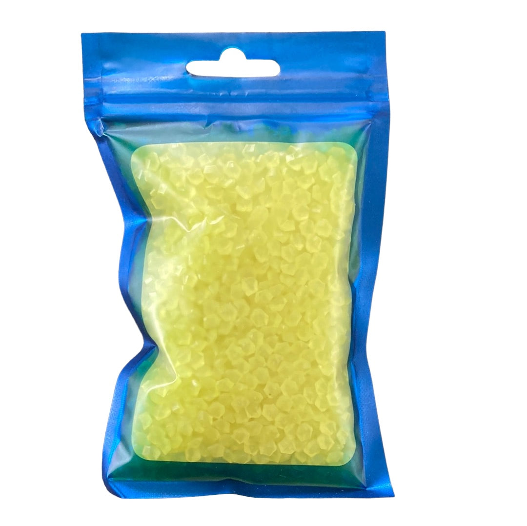 50g Yellow Glow in the dark Bag of chips