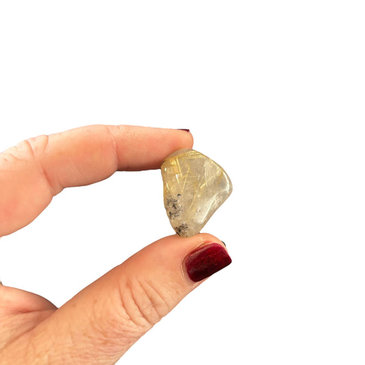 5-10g Golden Rutile Tumble