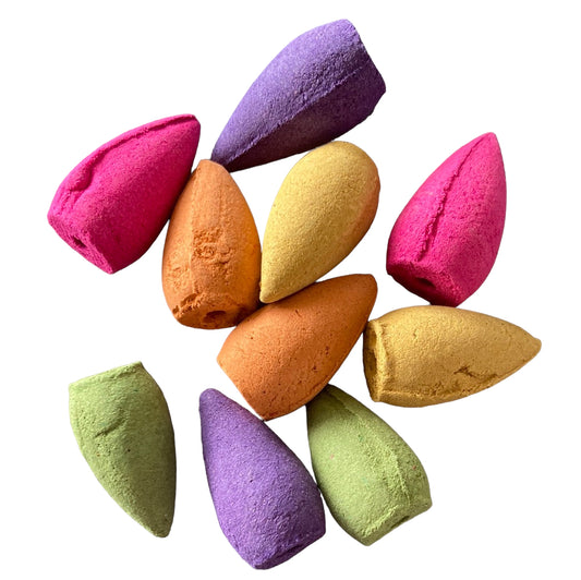Mixed Scents Incense Cones 10pcs