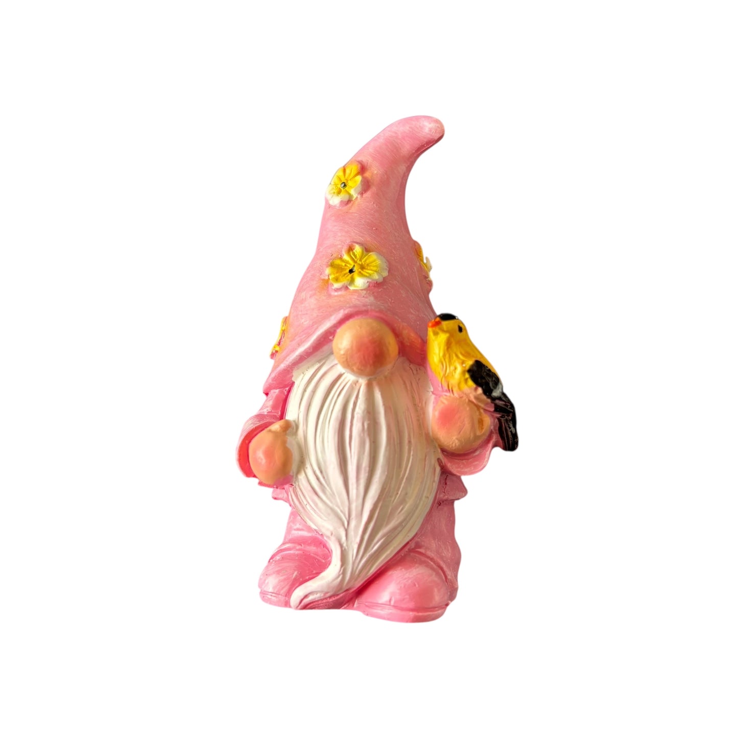Pink Bird Gnome