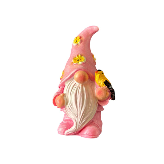 Pink Bird Gnome
