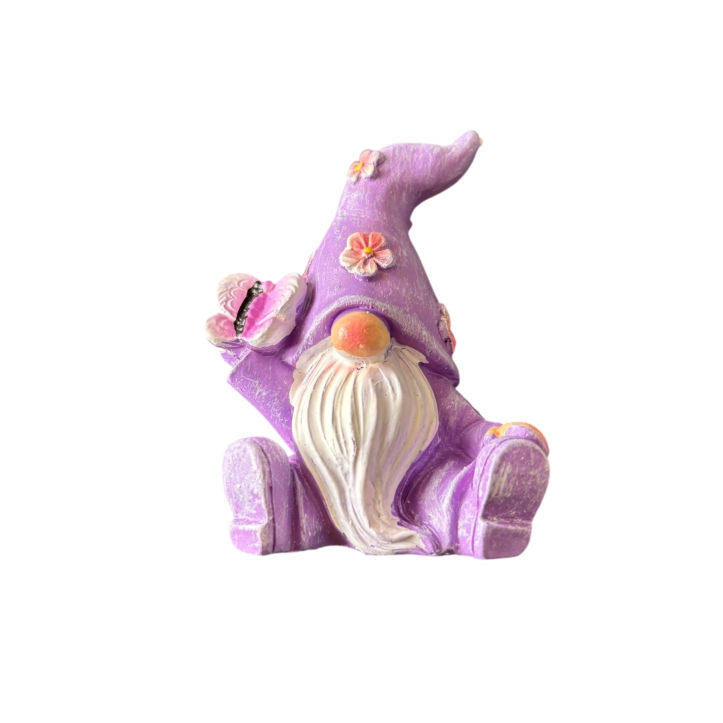 Purple Butterfly Gnome