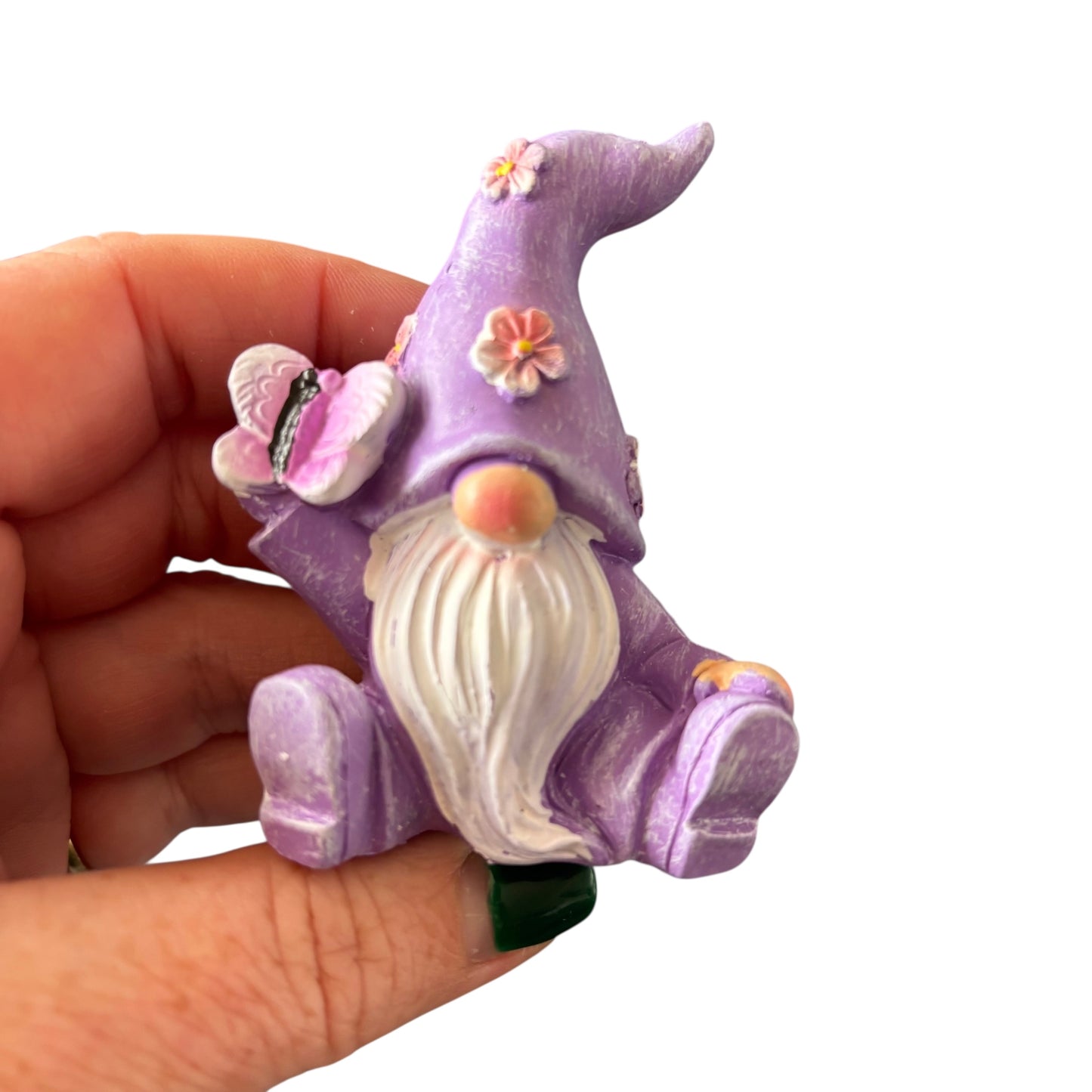 Purple Butterfly Gnome