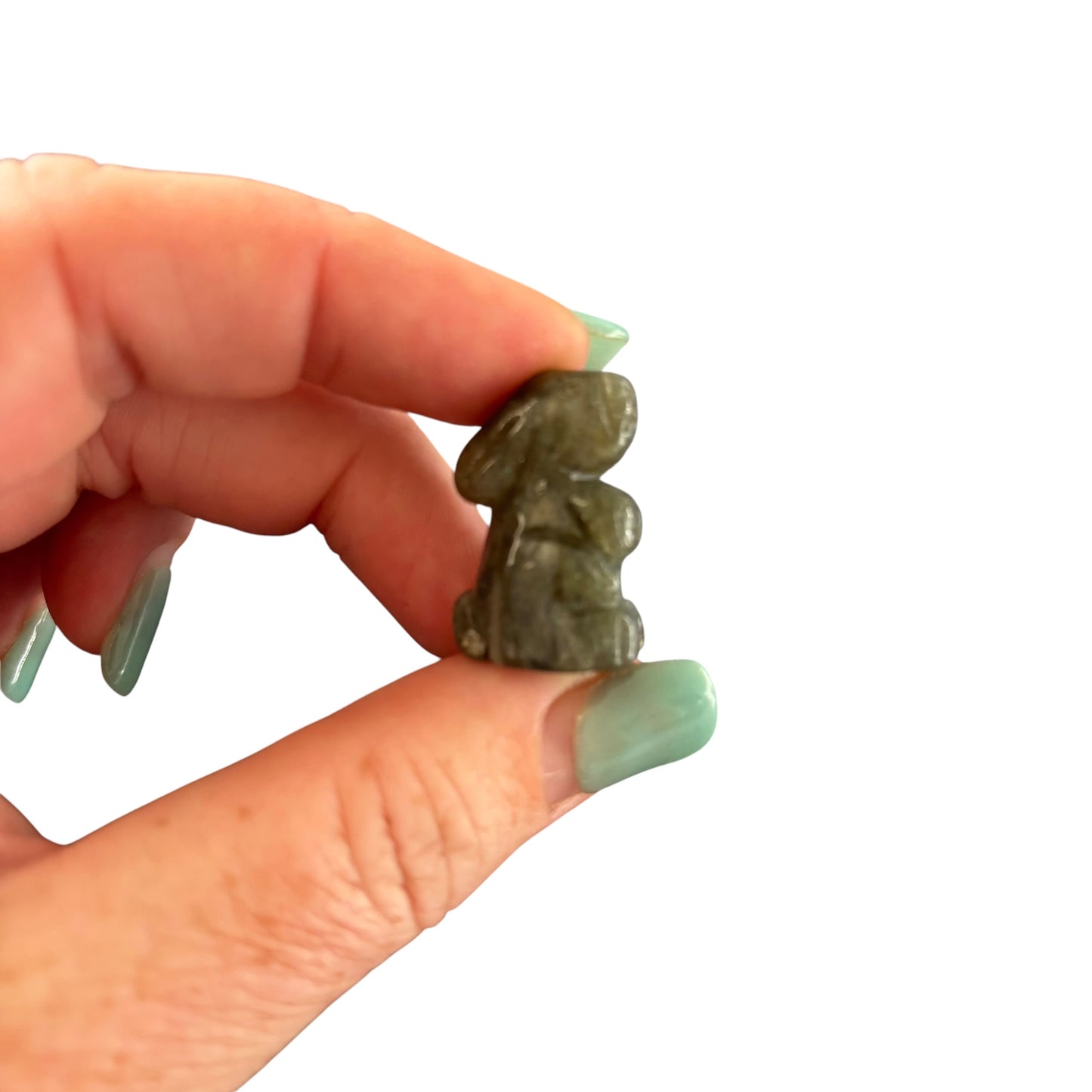 25mm Labradorite Bunny Rabbit