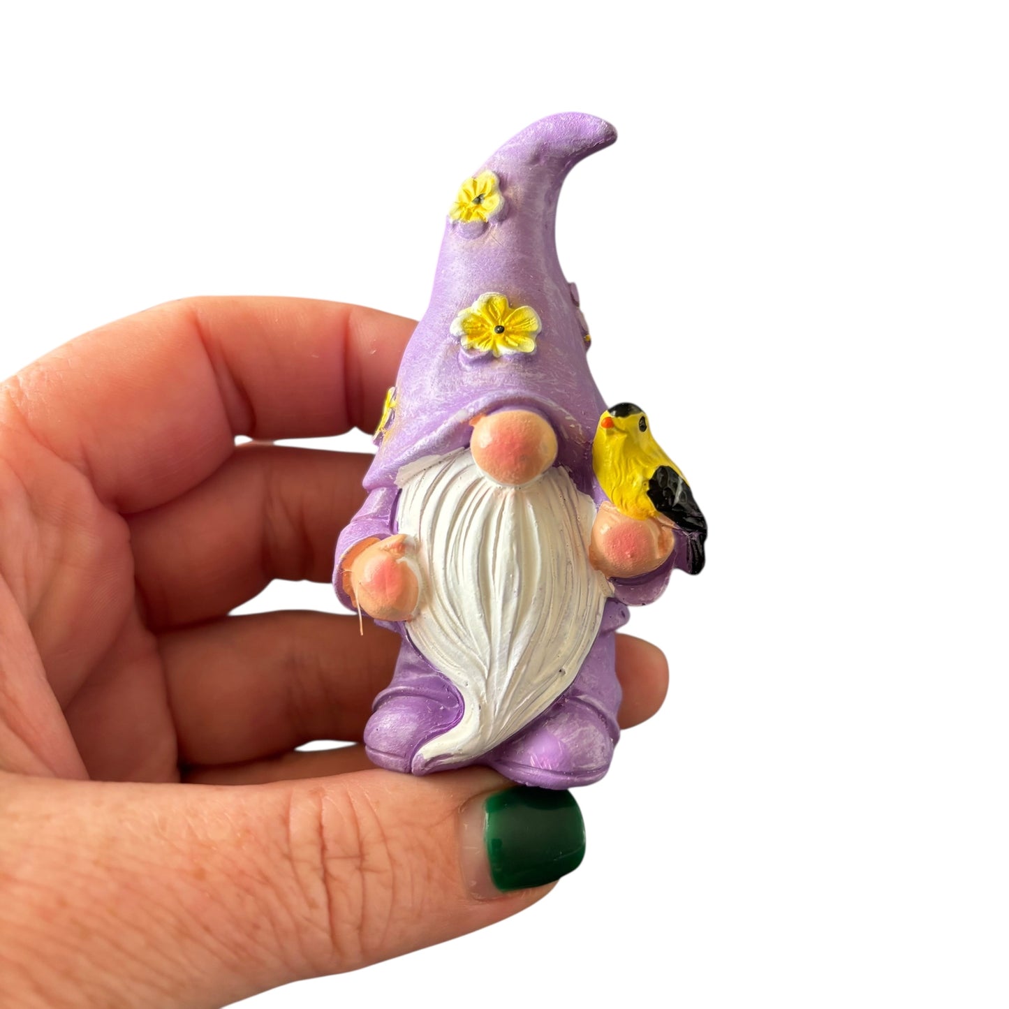 Purple Bird Gnome