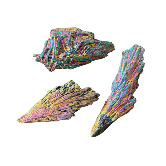 15-20g Titanium Aura Kyanite Shard