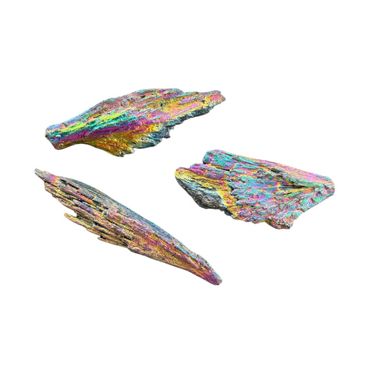 5-10g Titanium Aura Kyanite Shard