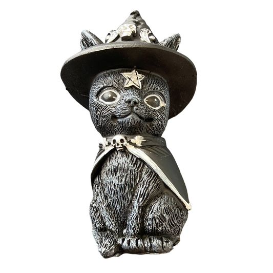 Witch Cat Statue
