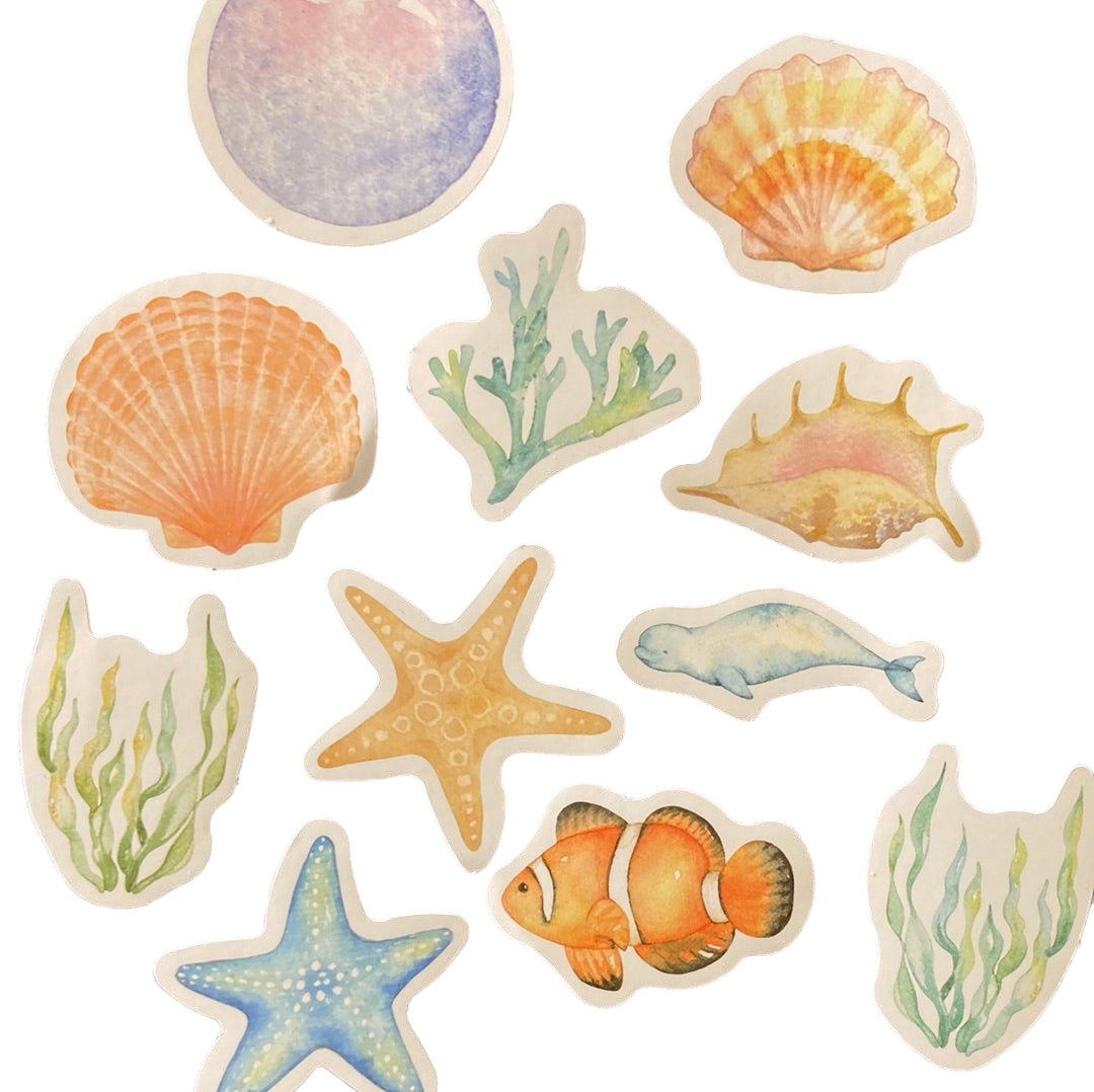 Deep Sea 10pc Bag of Stickers