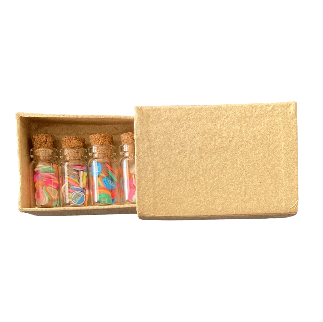 Wish Bottle matchbox Pack Fairy House Accessories