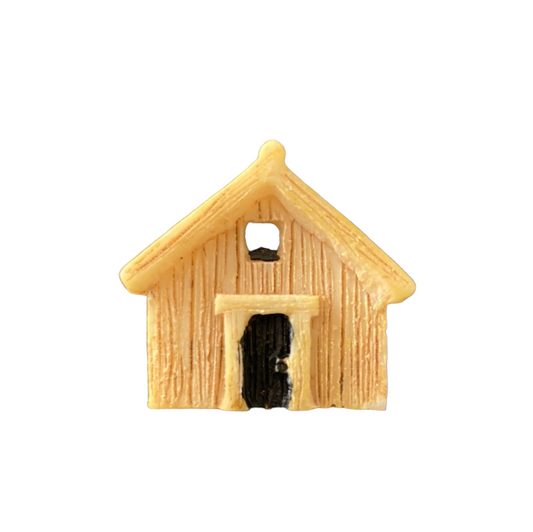 Yellow Mini House  Fairy Garden Accessories