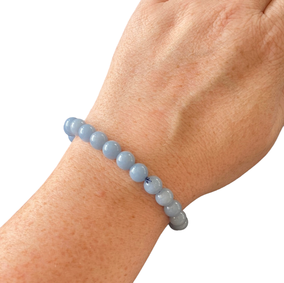 8mm Angelite Bracelet