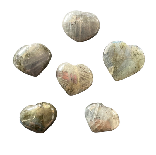10-15g Labradorite Heart
