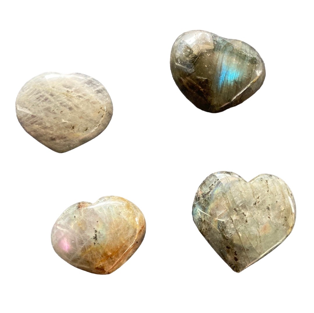 5-10g Labradorite Heart