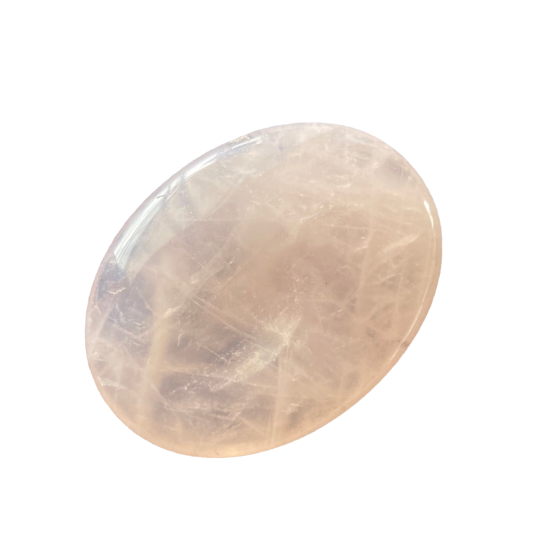 Rose Quartz Thumb Stone