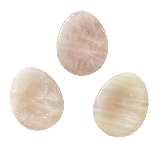 Rose Quartz Worry Stone