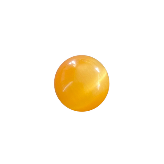 20mm Yellow Cats Eye Sphere