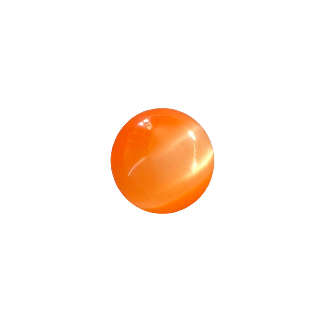 20mm Orange Cats Eye Sphere