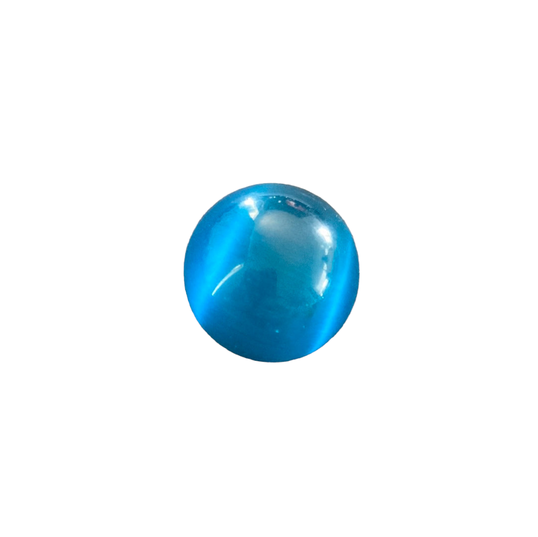 20mm Brilliant Blue Cats Eye Sphere