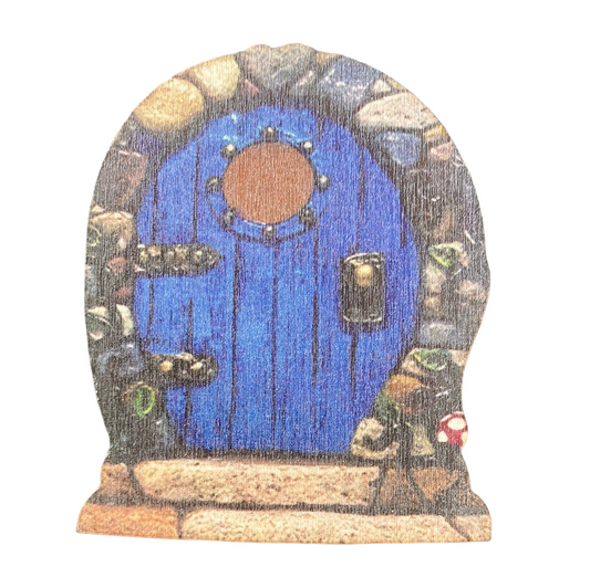 Blue Fairy Door