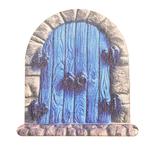 Double Blue Fairy Door