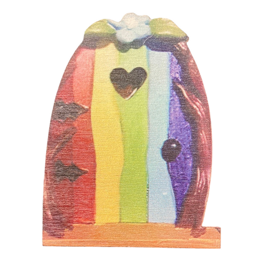 Rainbow Fairy Door