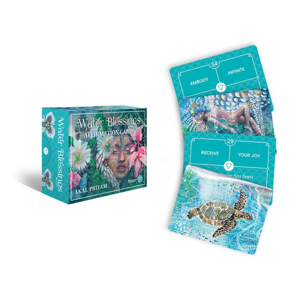 Water Blessings Mini Affirmation Cards