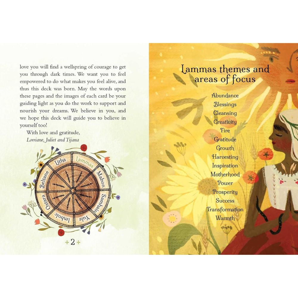 Seasons of the Witch: Lammas Oracle cards